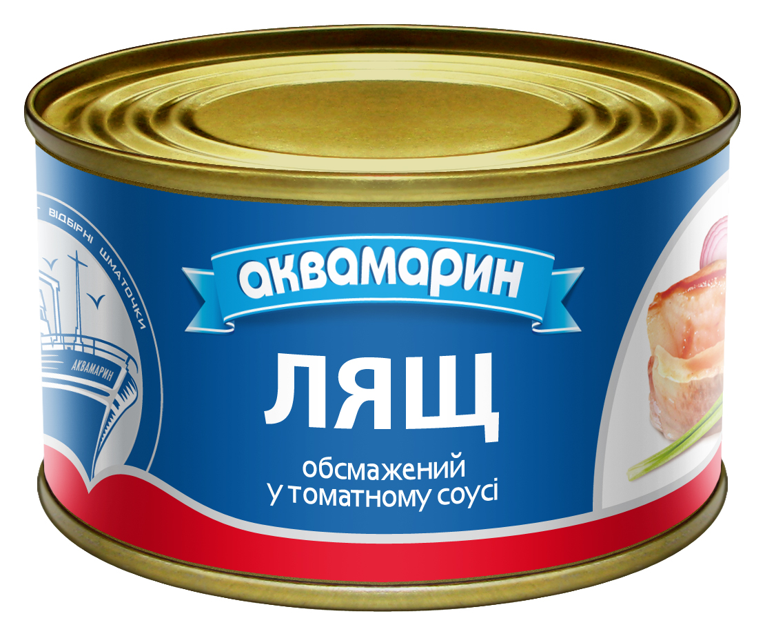 Лящ обсмажений у т/с Аквамарин 230г